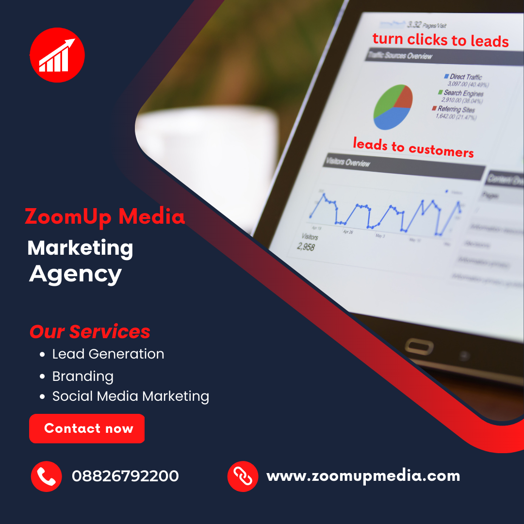 ZoomUp Media digital marketing agency contact